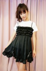 画像10: frill ribbon one-piece dress (10)