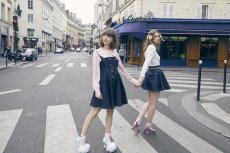 画像6: Love me denim one-piece dress（ラブミーデニムワンピース） (6)