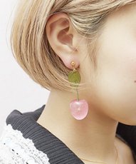 画像7: cherry for girl earring&pierce（チェリーフォーガールイヤリング＆ピアス） (7)