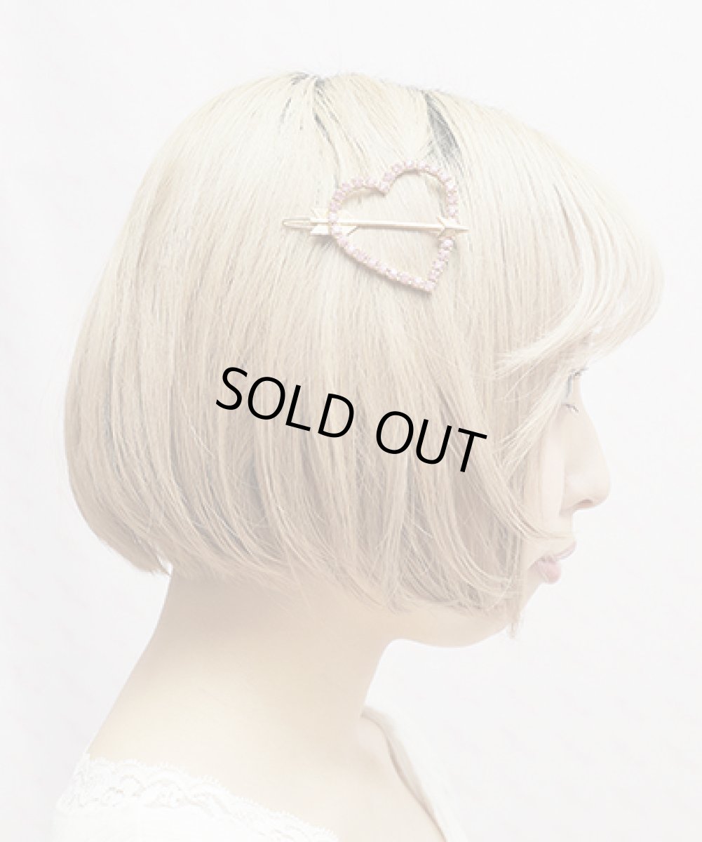 画像2: heart arrow hair-pin（ハートアローヘアピン） (2)