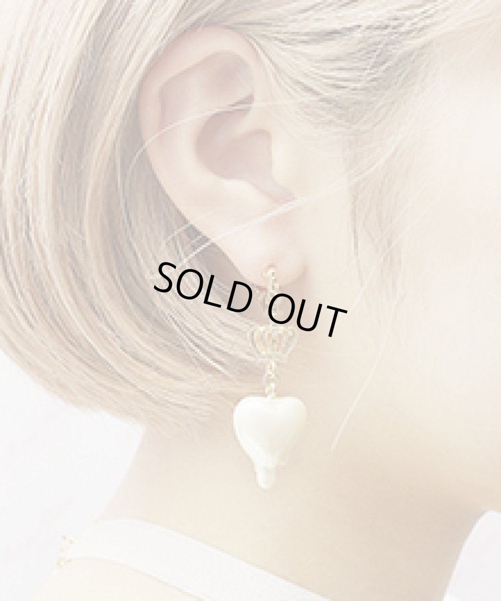 画像2: melt heart earring&pierce（メルトハートイヤリング） (2)