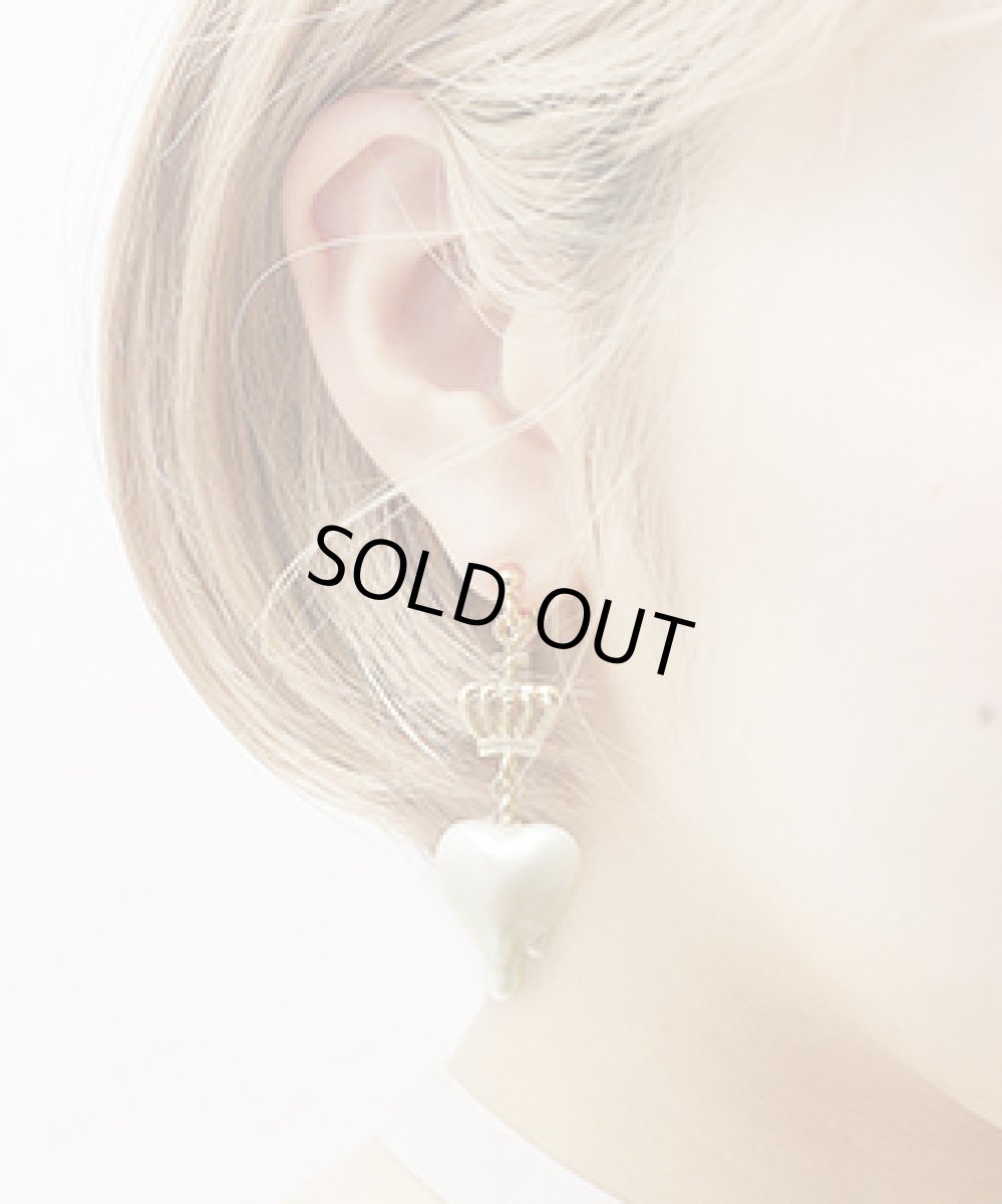 画像6: melt heart earring&pierce（メルトハートイヤリング） (6)