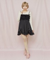 画像2: frill ribbon one-piece dress (2)