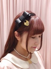 画像2: 【期間限定30%off】heart key Headband（ハートキーカチューシャ） (2)