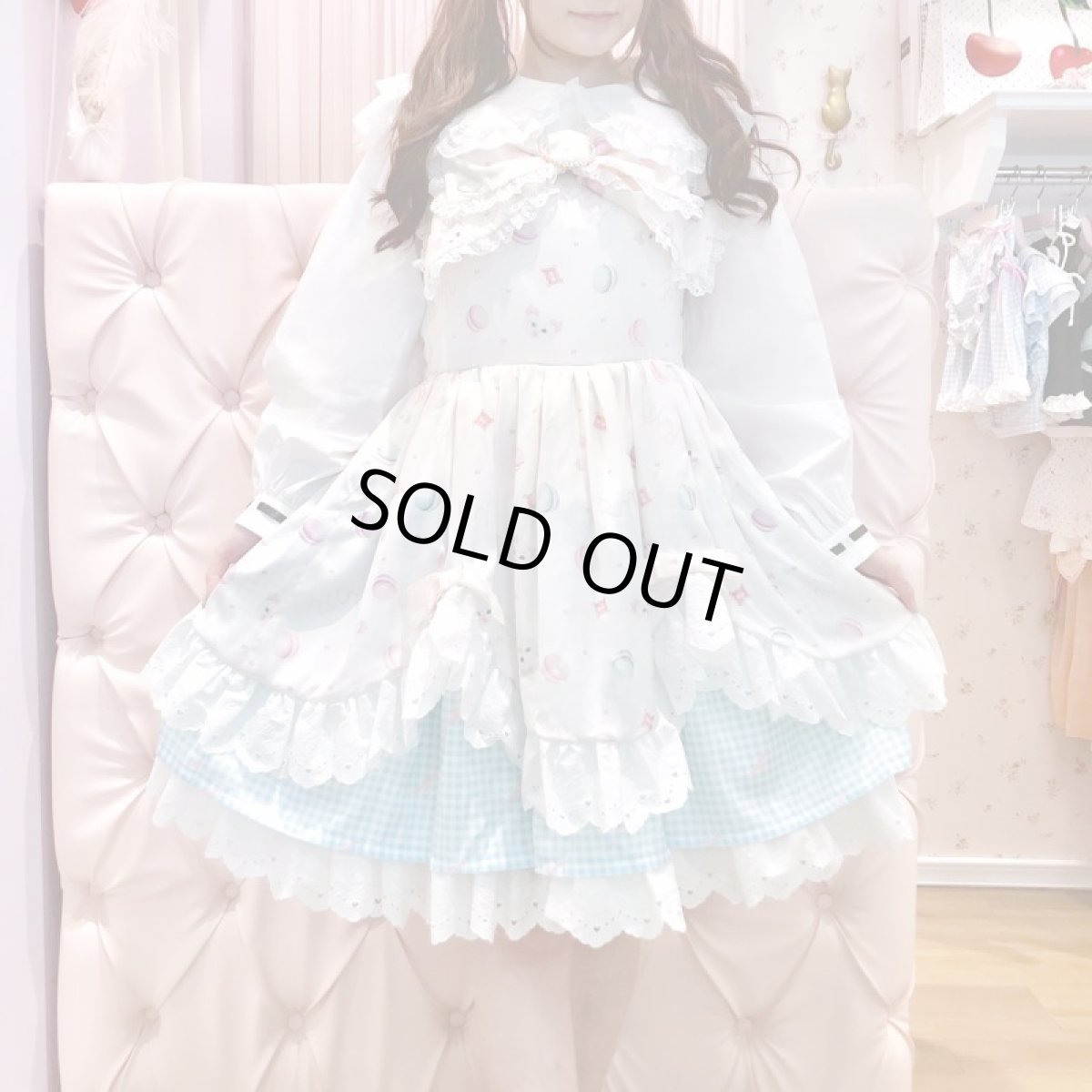 画像11: 【6/20予約開始】long ribbon lolita one piece-dress（ロングリボンロリータワンピース） (11)