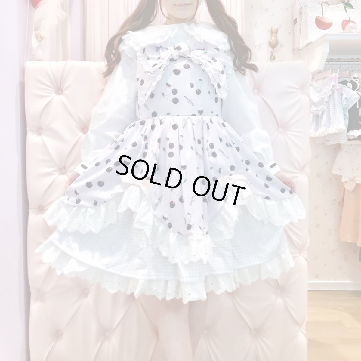 画像13: 【6/20予約開始】long ribbon lolita one piece-dress（ロングリボンロリータワンピース） (13)