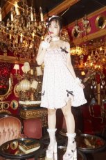 画像1: frill ribbon camisole dress（フリルリボンキャミソール） (1)
