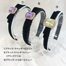 画像5: bijou ribbon headband(ビジューリボンカチューシャ） (5)