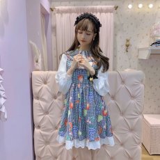 画像1: fruits lolita one-piece dress（フルーツロリータワンピース） (1)