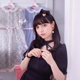 【土日限定お値下げ】RoseMarie seoir レース エプロンスカート