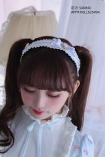 画像1: 【期間限定30%off】Sanrio characters princess ribbon headband(プリンセスリボンカチューシャ） (1)