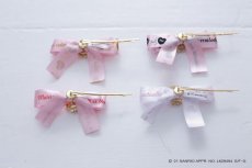 画像3: 【期間限定30%off】Sanrio characters Princess bijou ribbon　hair-pin(プリンセスビジューリボンヘアピン/小) (3)