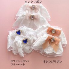 画像3: lace cuffs（レースカフス/ビジュー小） (3)