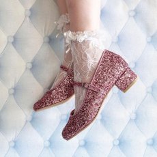 画像1: lace bijou socks（レースビジューソックス） (1)