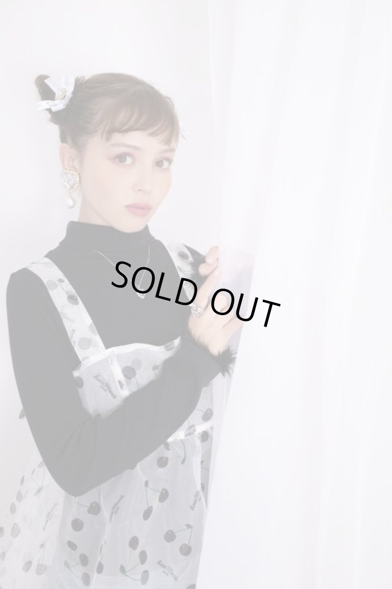 画像2: heart bijou necklace（ハートビジューネックレス） (2)