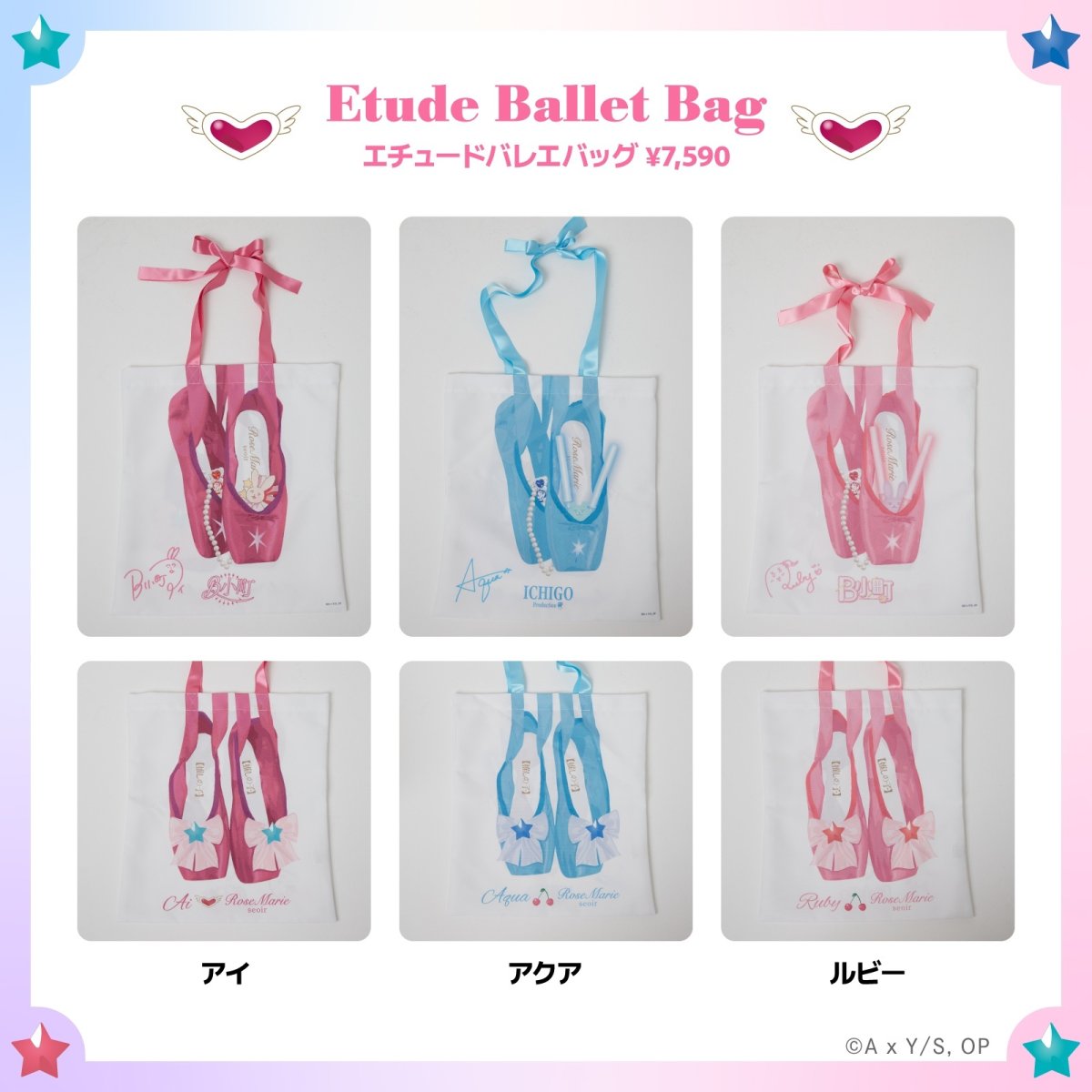 画像1: 【SAMPLE SALE】エチュードバレエバッグ (1)