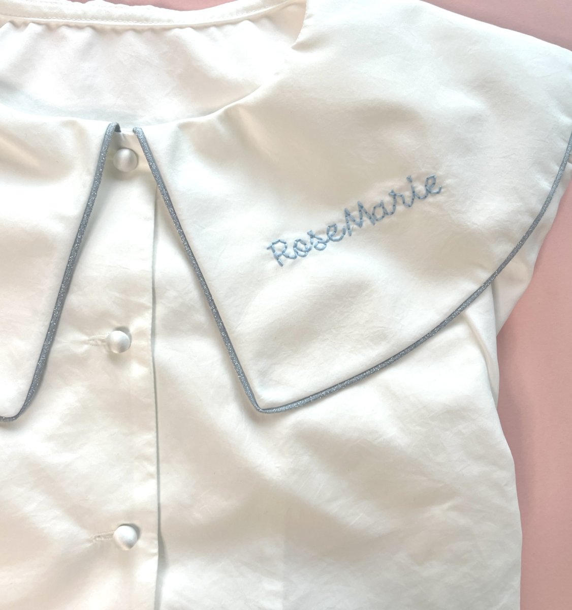 画像6: hand embroidery　blouse（ハンドエンブロイドリーブラウス） (6)