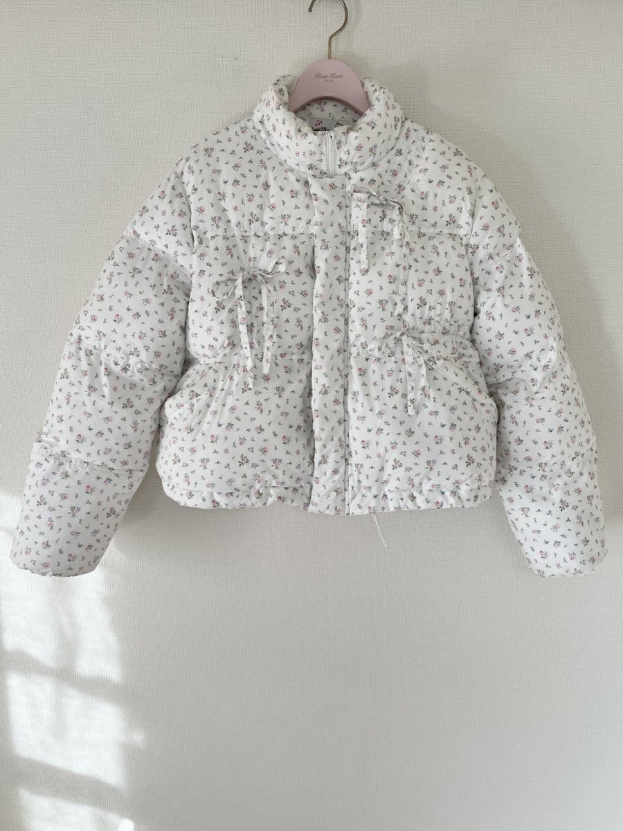 画像8: fluffy ribbon coat(flower) (8)