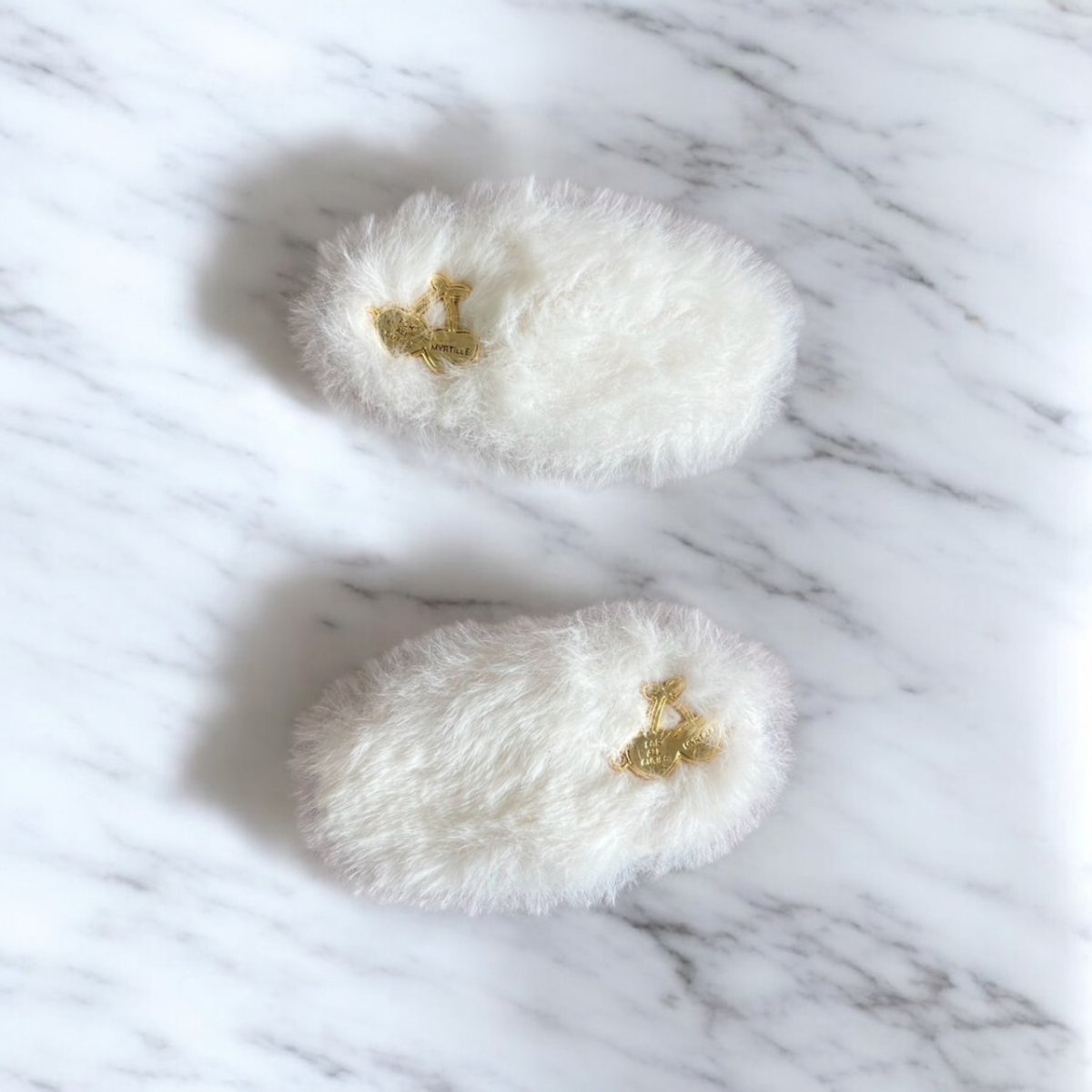 画像1: Fur Hair Clip(ファーヘアクリップ) (1)