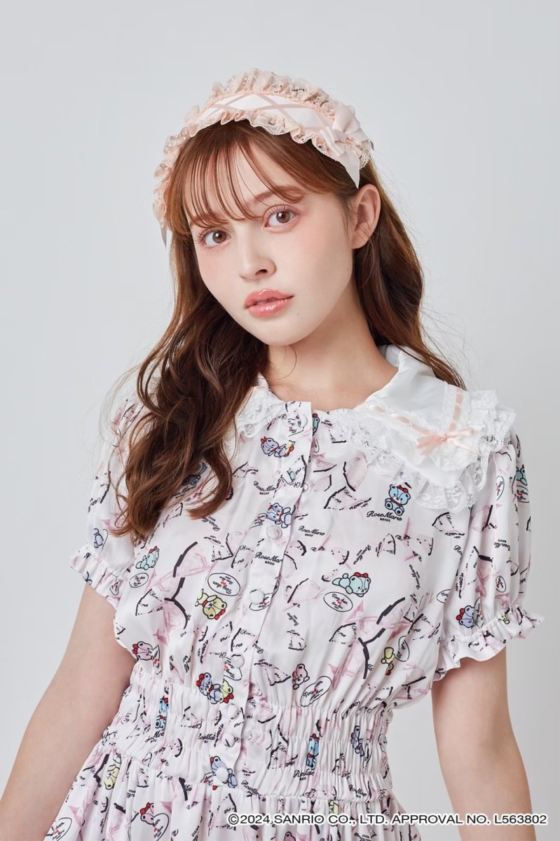 画像1: lace headdress（レースヘッドドレス） (1)