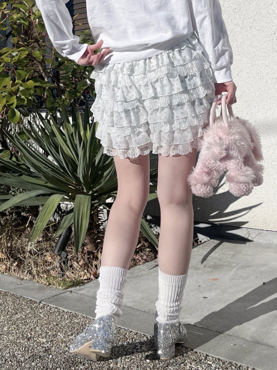 画像5: lace frill bottoms（レースフリルショートパンツ） (5)