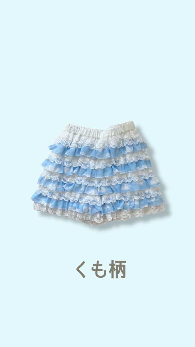 画像9: lace frill bottoms（レースフリルショートパンツ） (9)