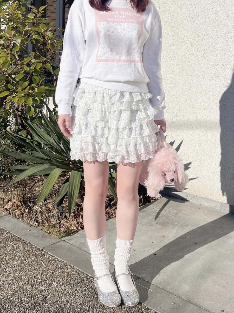 画像6: lace frill bottoms（レースフリルショートパンツ） (6)