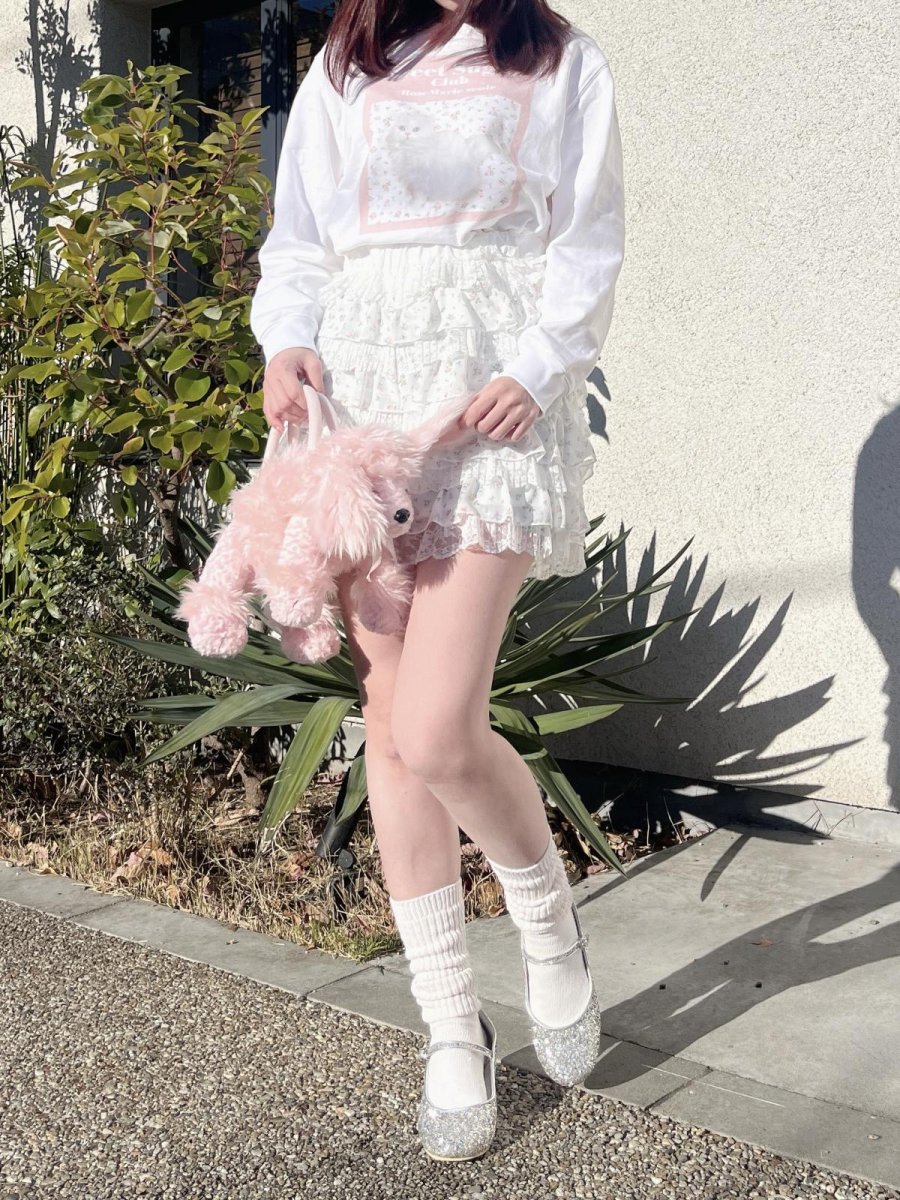 画像4: lace frill bottoms（レースフリルショートパンツ） (4)