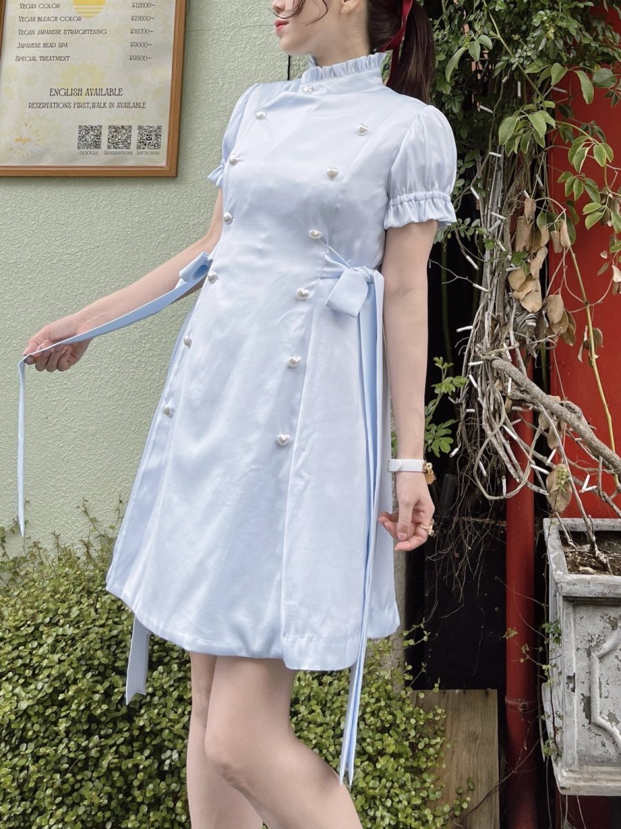 画像5: 【予約商品】nurse one-piece dress（ナースワンピース） (5)