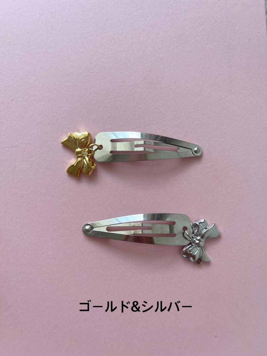 画像5: ribbon pin（リボンパッチンピン） (5)