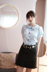 画像2: 【予約商品】heart compact blouse（ハートコンパクトブラウス） (2)