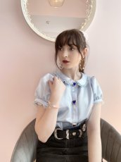 画像3: 【予約商品】heart compact blouse（ハートコンパクトブラウス） (3)