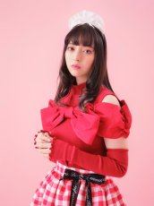 画像12: 【予約商品】highneck ribbon tops（ハイネックリボントップス） (12)