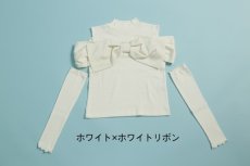 画像21: 【予約商品】highneck ribbon tops（ハイネックリボントップス） (21)