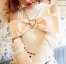 画像13: 【予約商品】highneck ribbon tops（ハイネックリボントップス） (13)