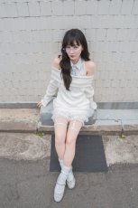 画像3: one-piece＆tops（タイ付きワンピース＆オフショルダートップス） (3)