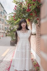 画像9: long lace one-piece dress（ロングレースワンピース） (9)