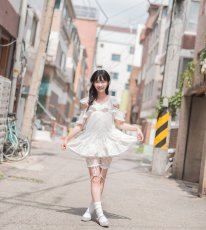 画像2: frill tunic one-piece dress（フリルチュニック） (2)