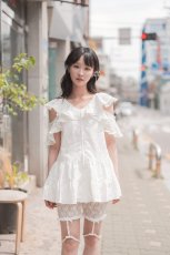 画像1: frill tunic one-piece dress（フリルチュニック） (1)