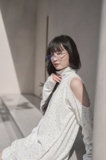 画像4: highneck zip one-piece dress（ハイネックジップワンピース） (4)