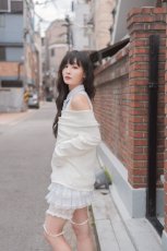 画像6: one-piece＆tops（タイ付きワンピース＆オフショルダートップス） (6)