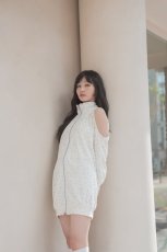 画像11: highneck zip one-piece dress（ハイネックジップワンピース） (11)