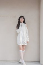 画像6: highneck zip one-piece dress（ハイネックジップワンピース） (6)