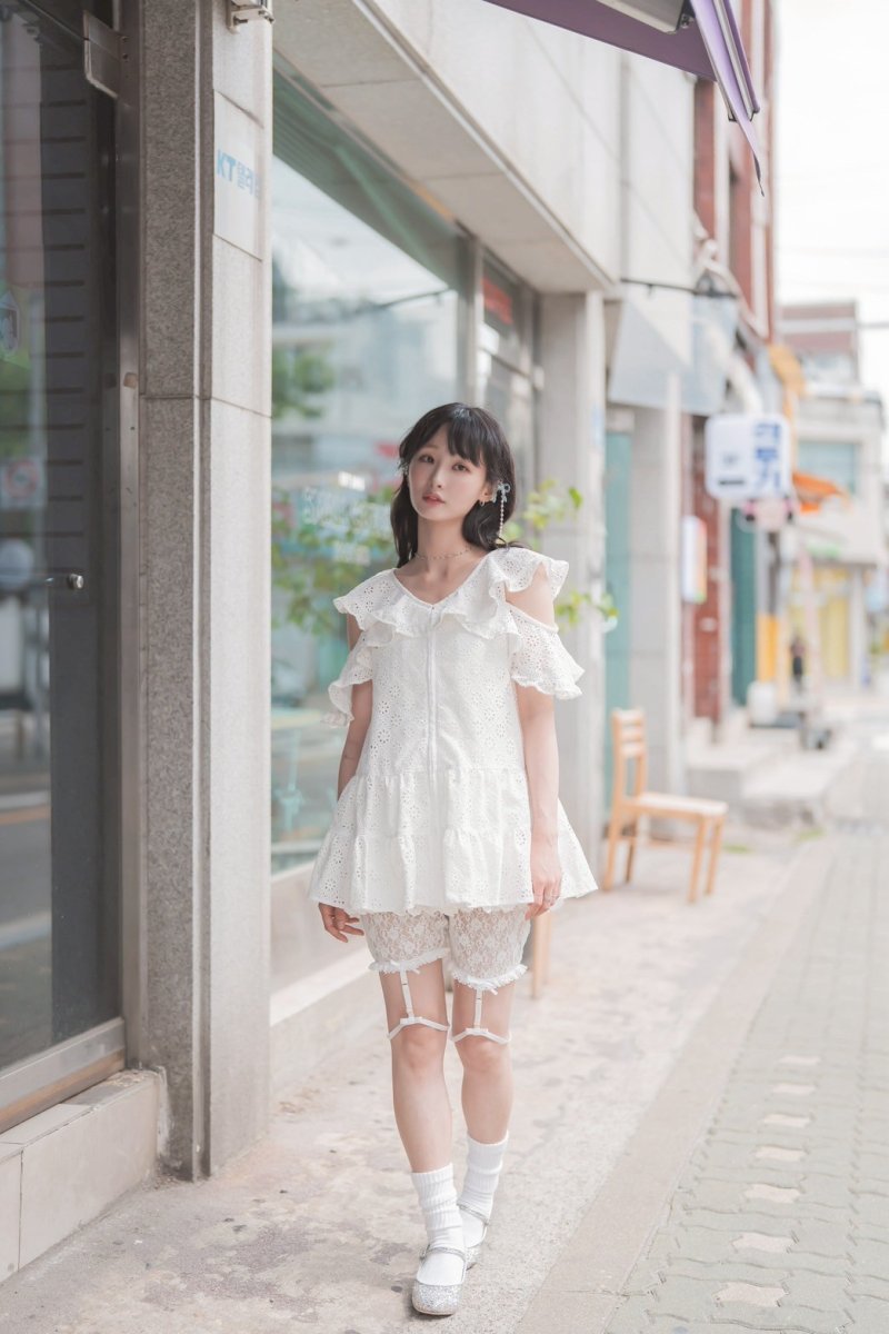 画像4: frill tunic one-piece dress（フリルチュニック） (4)