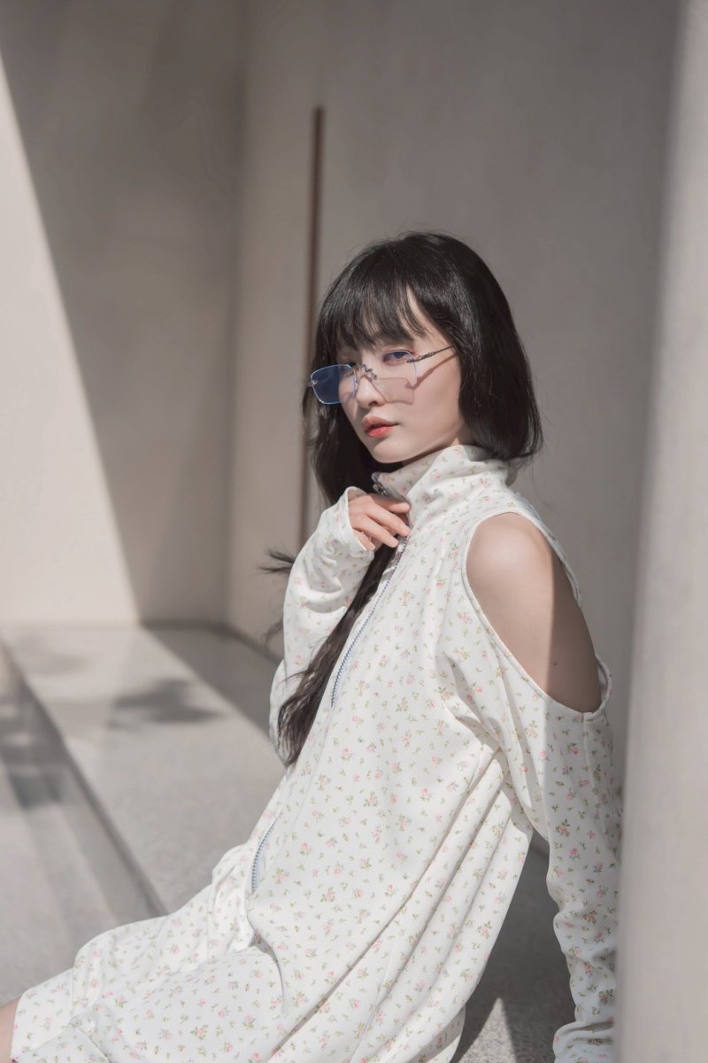 画像7: highneck zip one-piece dress（ハイネックジップワンピース） (7)