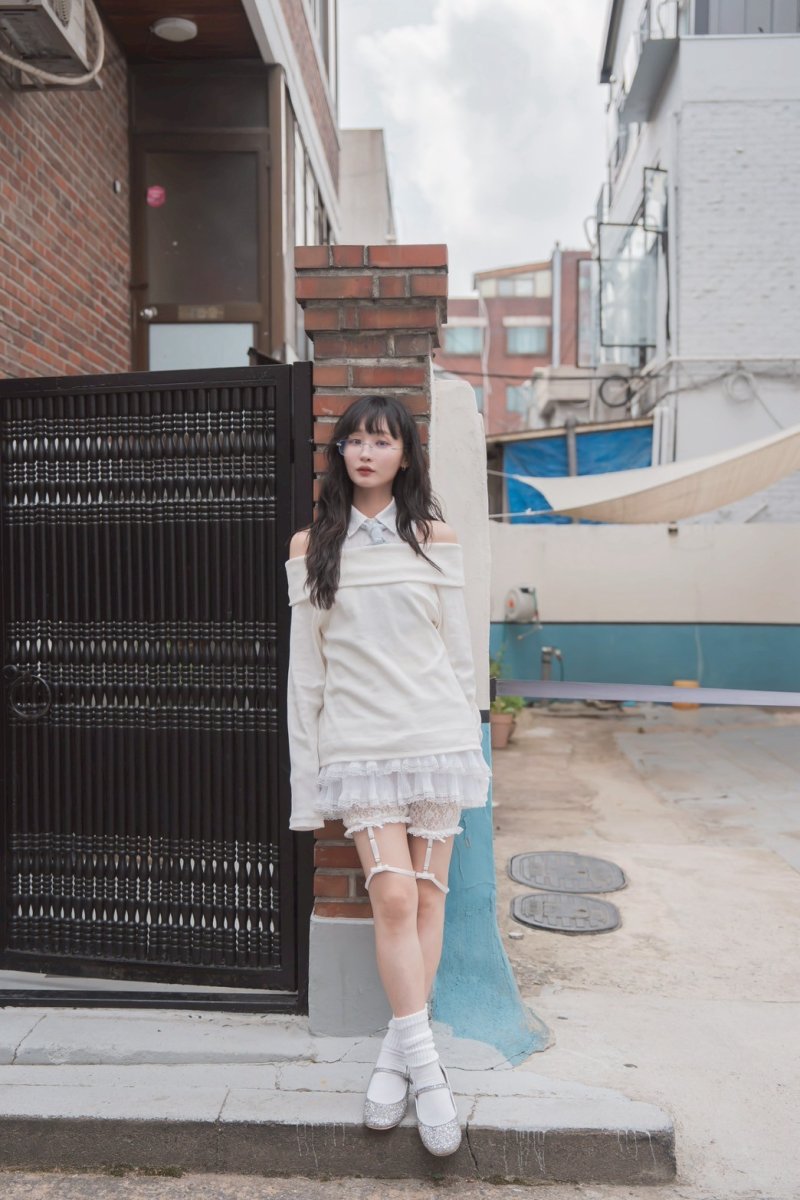 画像6: lace garter leggings（レースガーターレギンス） (6)