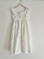 画像14: long lace one-piece dress（ロングレースワンピース） (14)