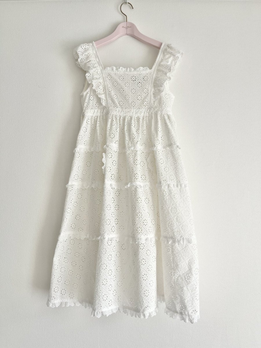 画像12: long lace one-piece dress（ロングレースワンピース） (12)