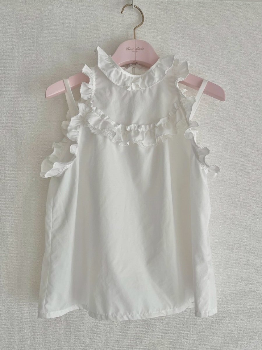 画像5: frill halter neck tops（フリルホルターネックトップス） (5)