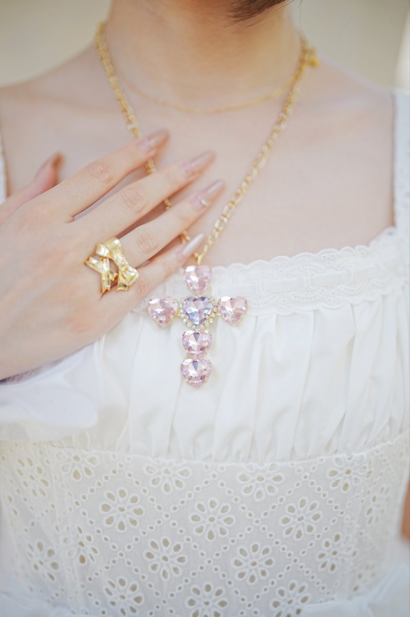 画像2: stonecross necklace（ストーンクロスネックレス） (2)